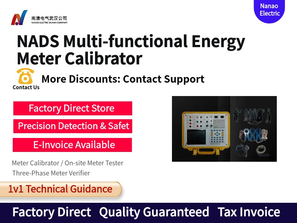 NADS Multi-functional Energy Meter Calibrator