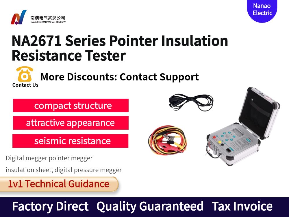 NA2671 Series Pointer Insulation Resistance Tester