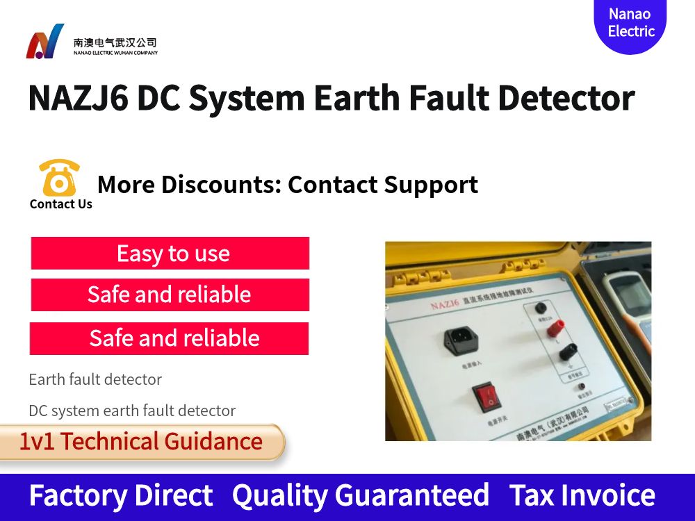 NAZJ6 DC System Earth Fault Detector