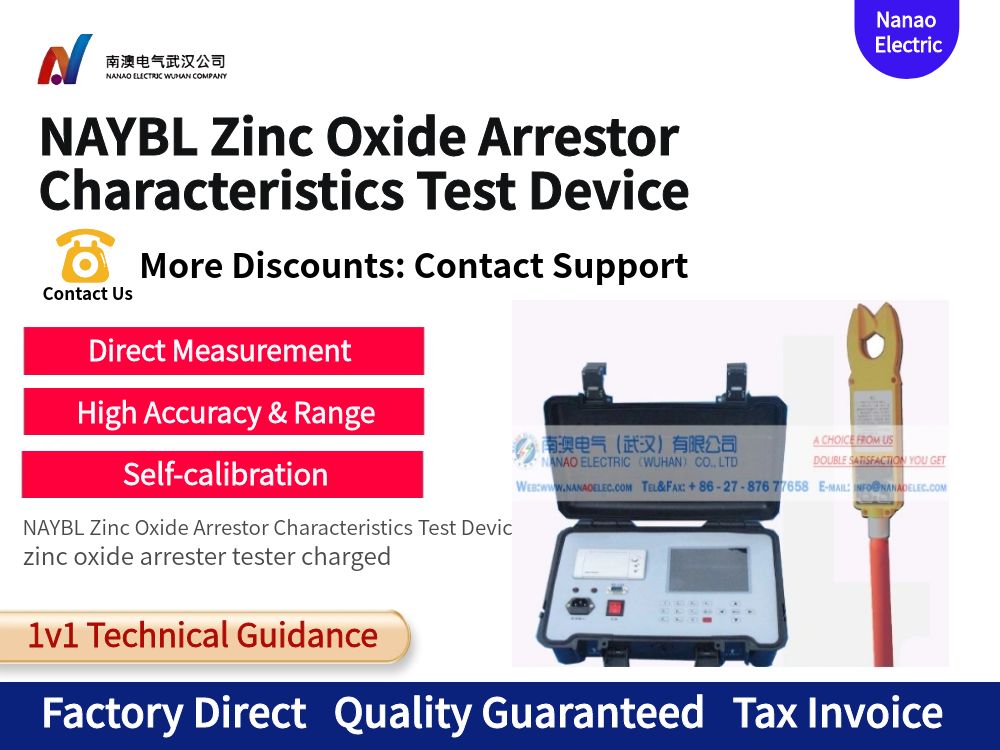 NAYBL Zinc Oxide Arrestor Characteristics Test Device