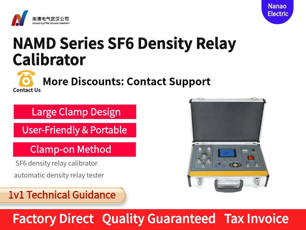 NAMD Series SF6 Density Relay Calibrator