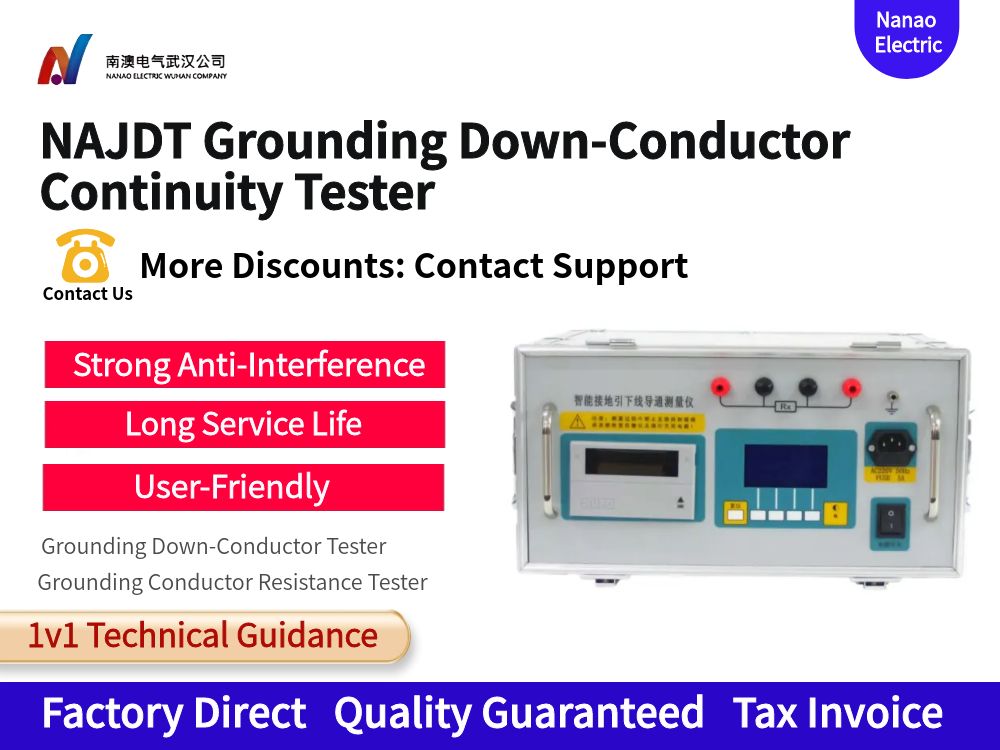 NAJDT Grounding Down-Conductor Continuity Tester