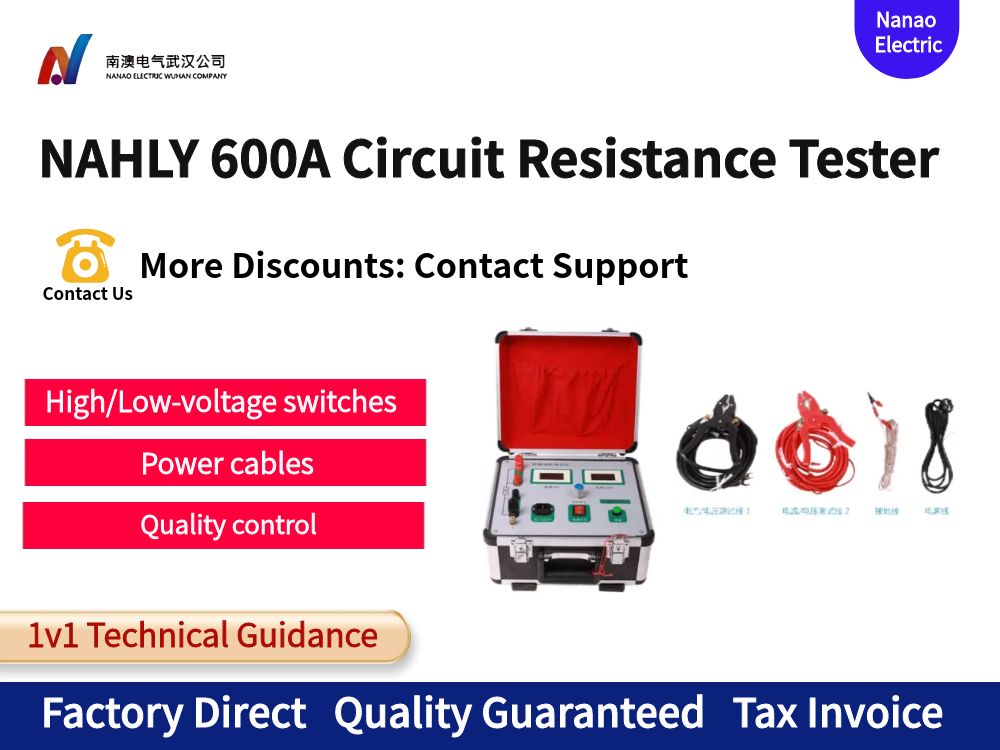 NAHLY 600A Circuit Resistance Tester